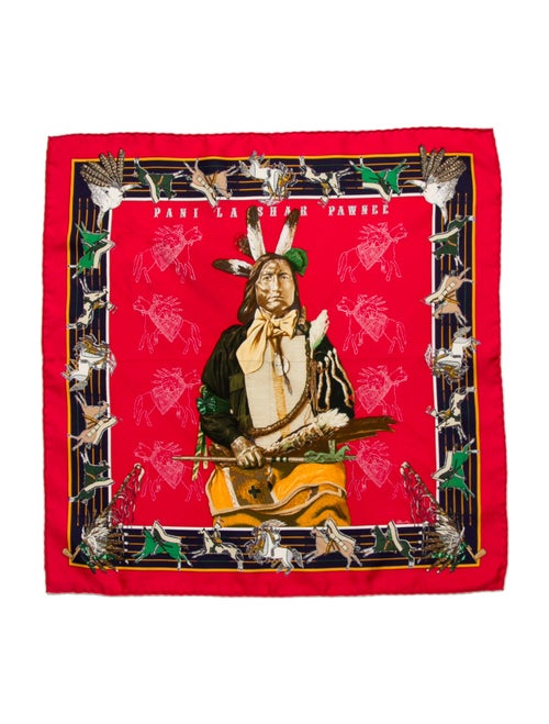 Hermès Pani La Shar Pawnee Silk Scarf