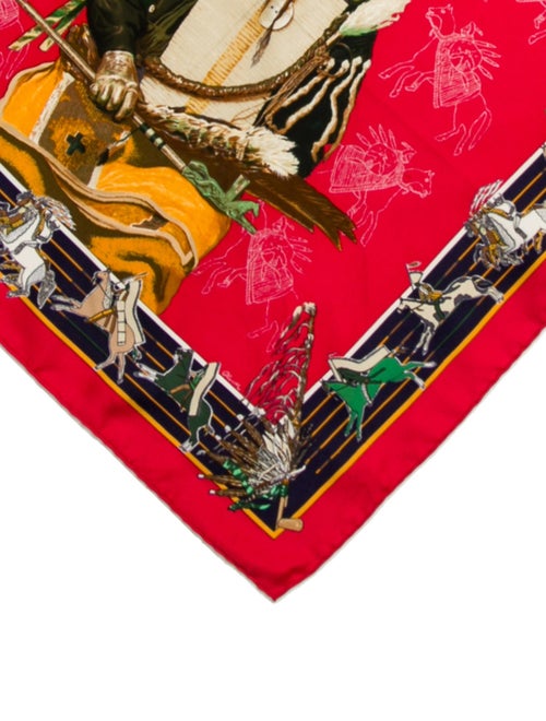 Hermès Pani La Shar Pawnee Silk Scarf