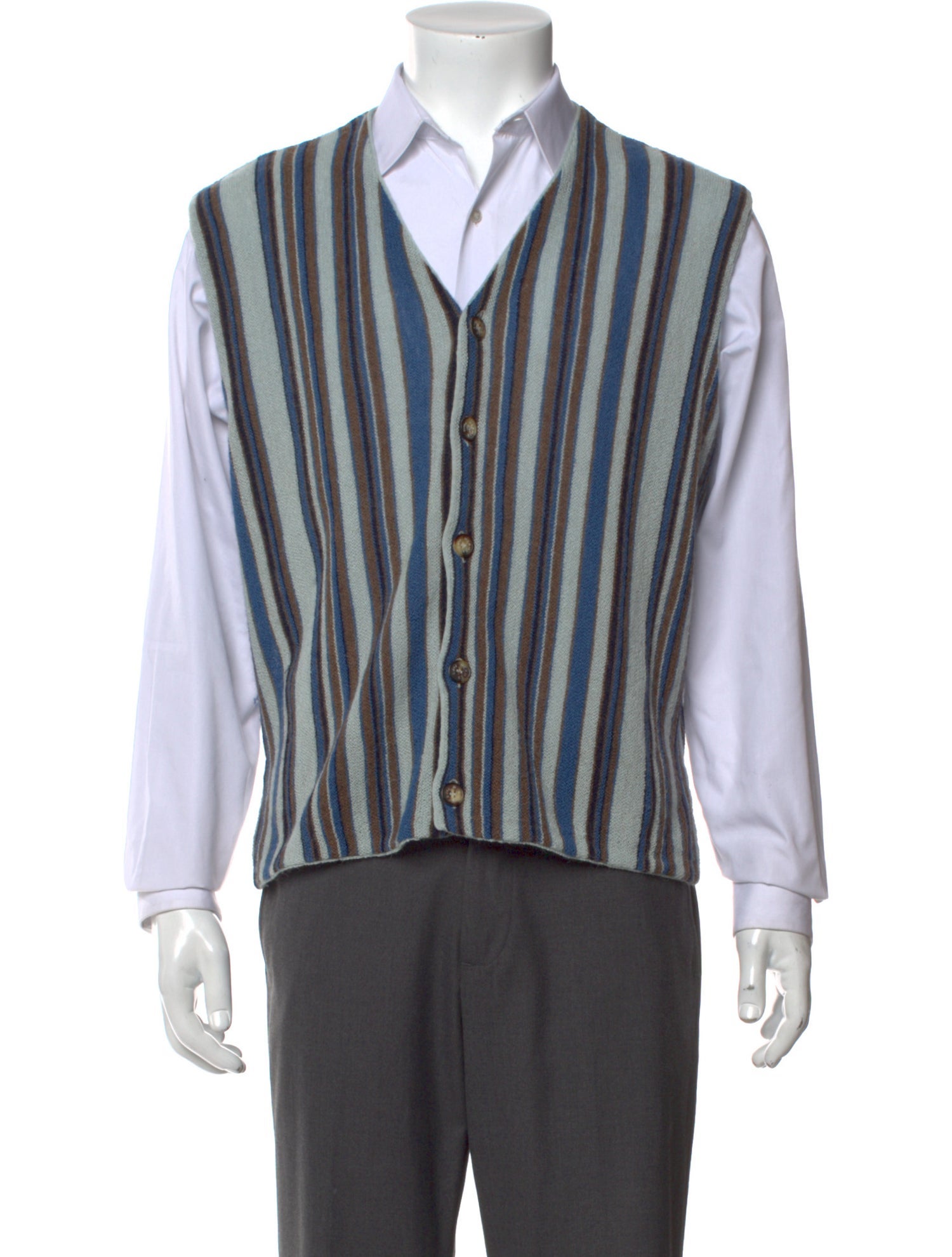 Hermès Striped Vest