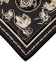Hermès Ex-Libris Bandana Silk Scarf