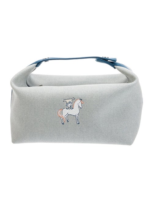 Hermès Large Toile Bride-A-Brac Cabriole Case