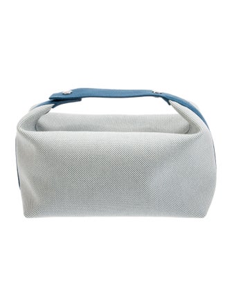 Hermès Large Toile Bride-A-Brac Cabriole Case