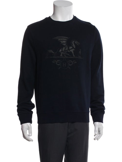 Hermès Graphic Print Crew Neck Sweatshirt