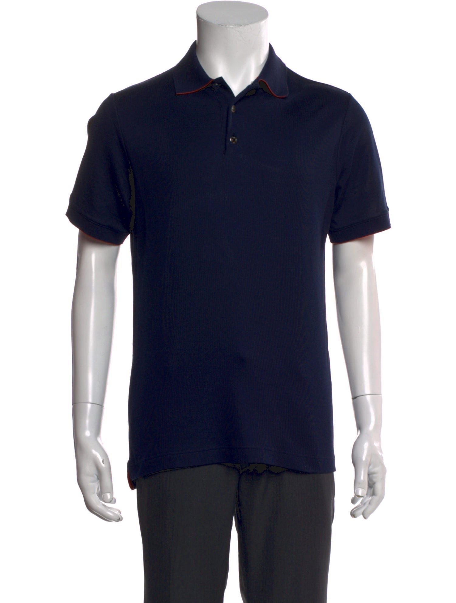 Hermès Collar Short Sleeve Polo Shirt