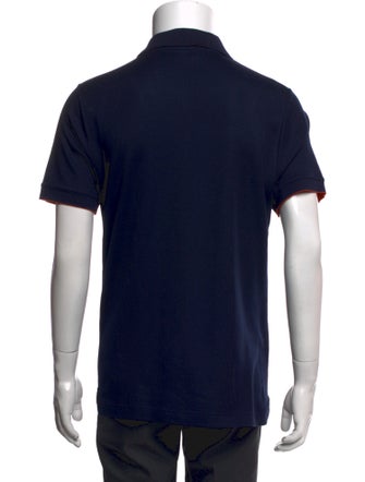 Hermès Collar Short Sleeve Polo Shirt
