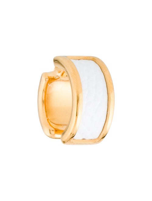 Hermès Leather Olympe Ear Cuff