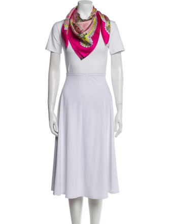 Hermès Paperoles Silk Scarf