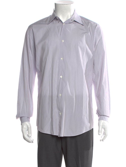 Hermès Striped Long Sleeve Shirt