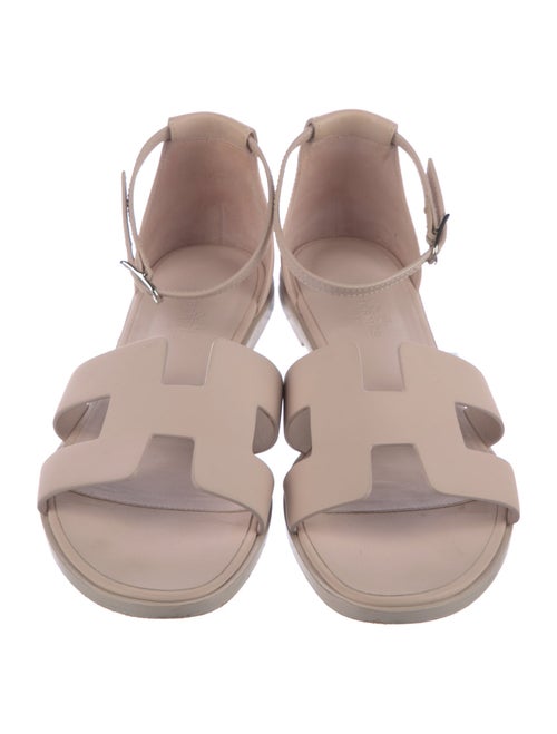 Hermès Santorini Calfskin Gladiator Sandals