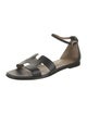 Hermès Santorini H Logo Sandals