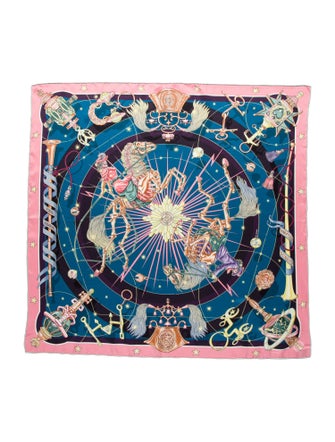Hermès Chorus Stellarum Silk Scarf