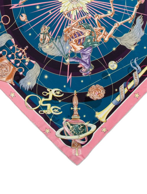 Hermès Chorus Stellarum Silk Scarf