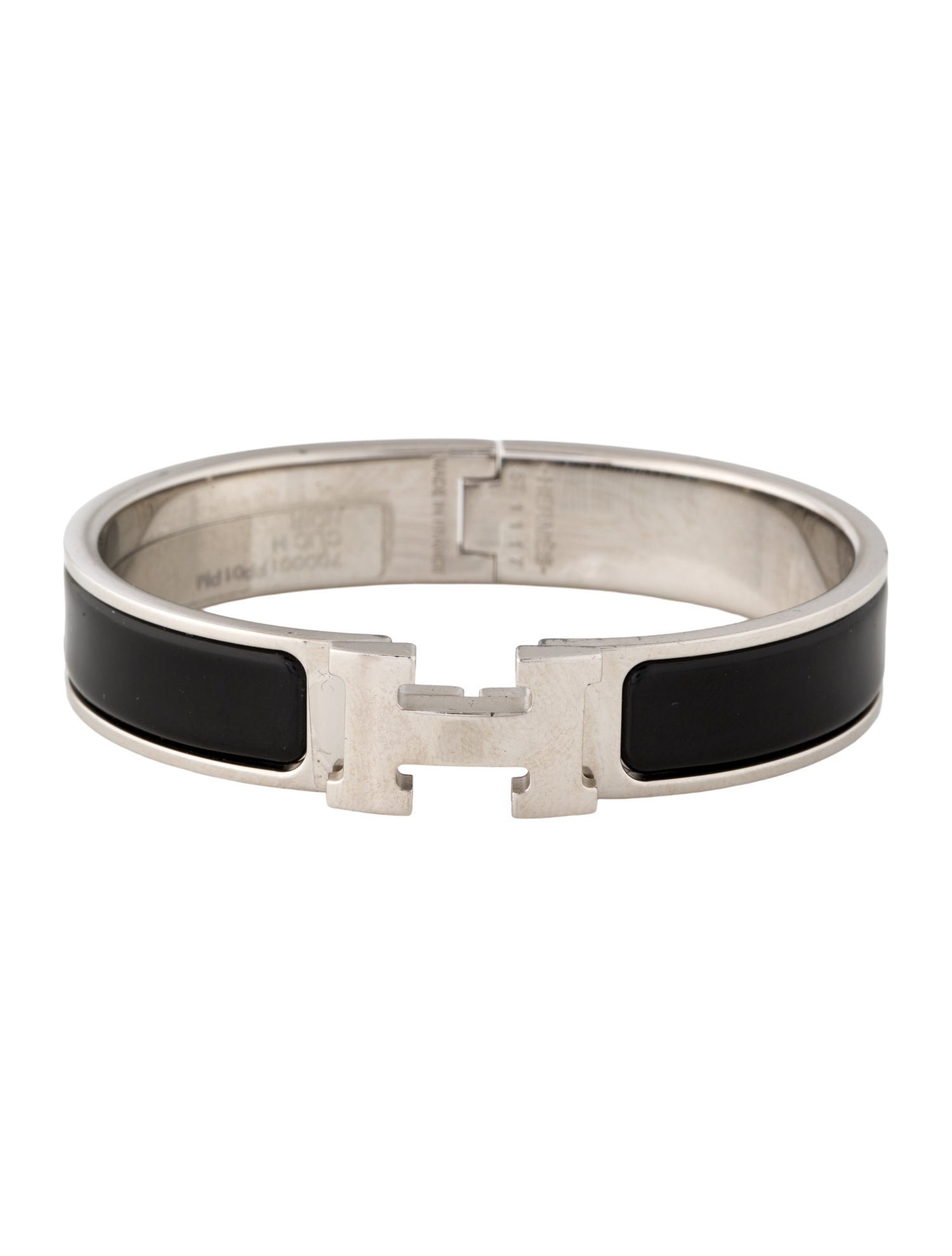 Hermès Enamel Clic H Bracelet