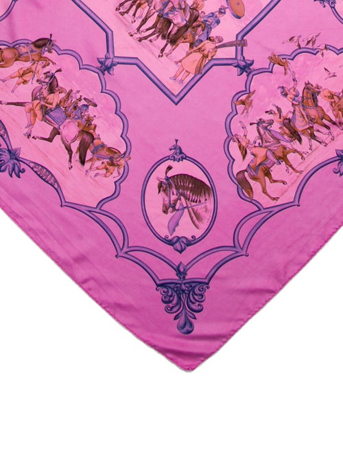 Hermès Caparacons de la France et de L’inde Silk Scarf