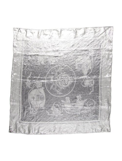 Hermès Ex Libris Glam Silk Scarf