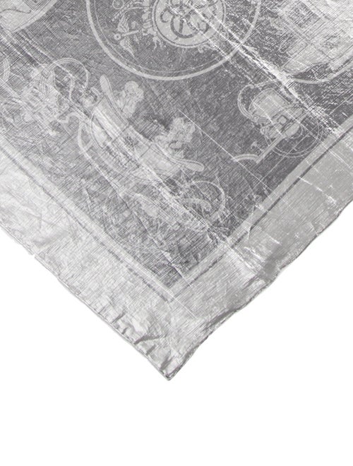 Hermès Ex Libris Glam Silk Scarf