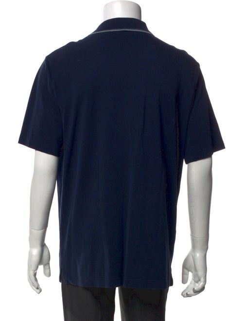 Hermès V-Neck Short Sleeve Polo Shirt