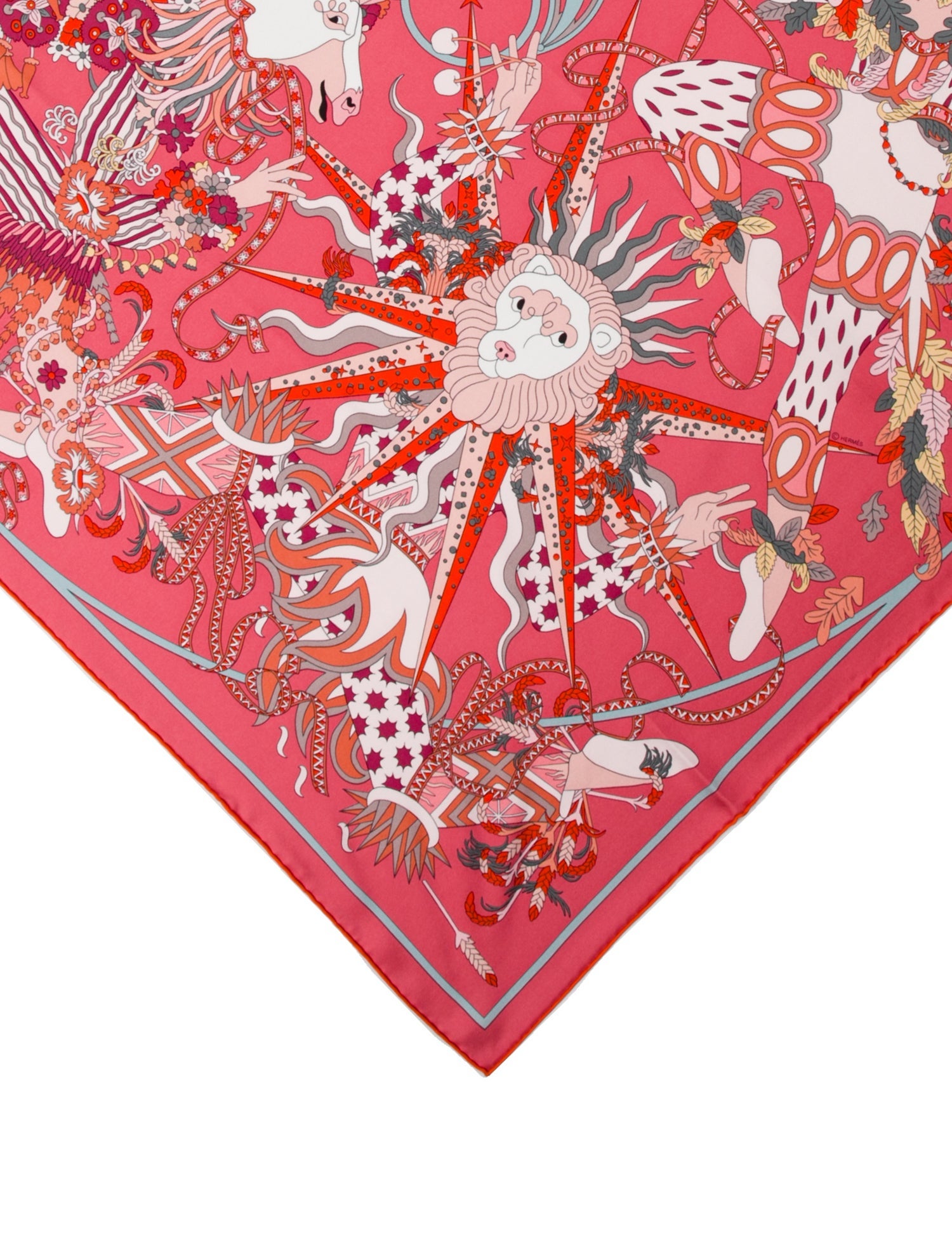 Hermès Le Sacre Des Saisons Silk Scarf w/ Tags