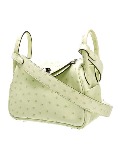 Hermès 2023 Ostrich Mini Lindy