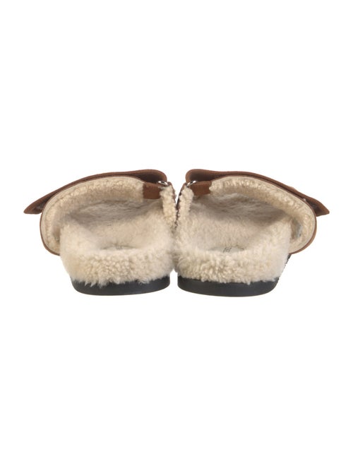 Hermès Chypre Suede Slides