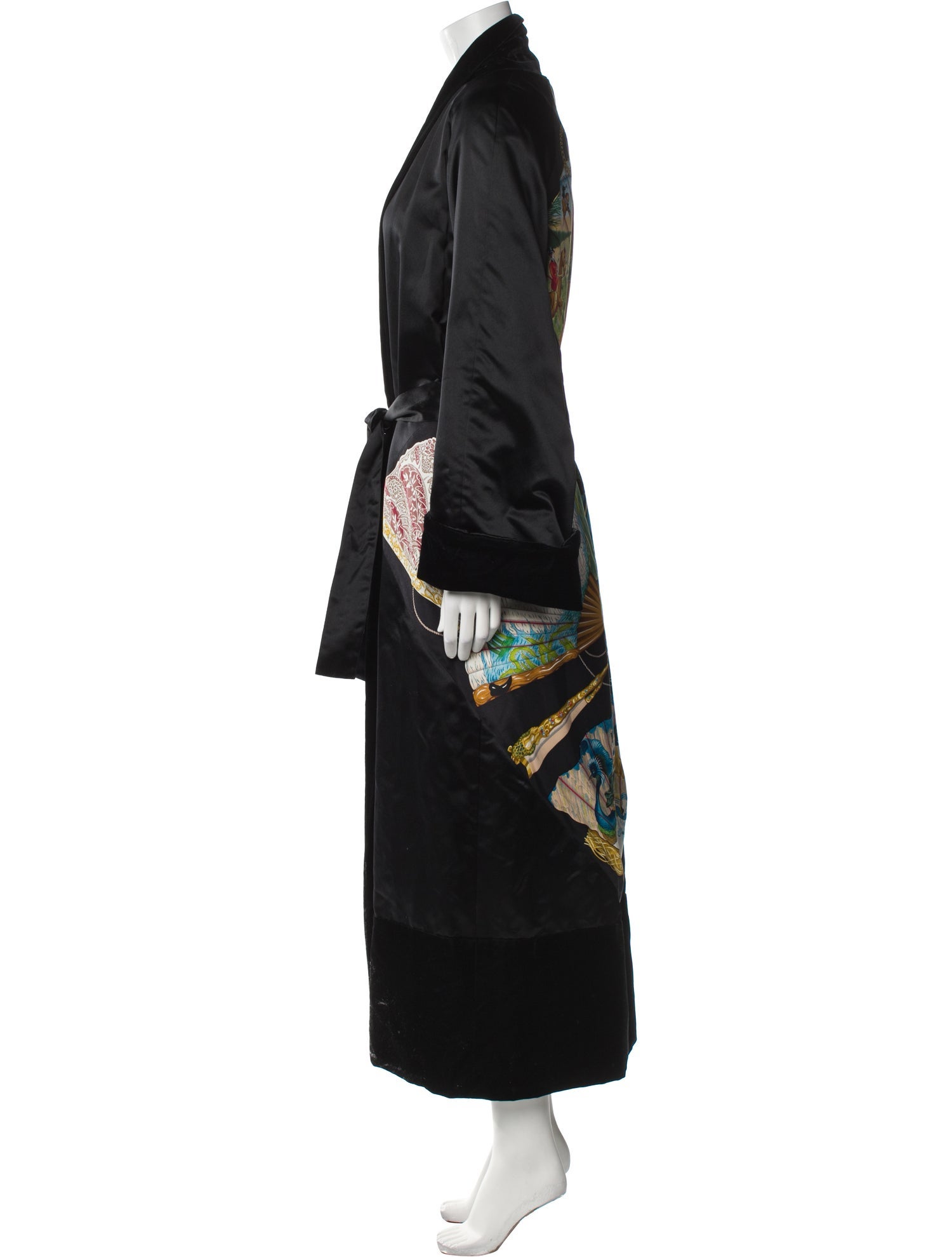 Hermès Vintage Silk Robe