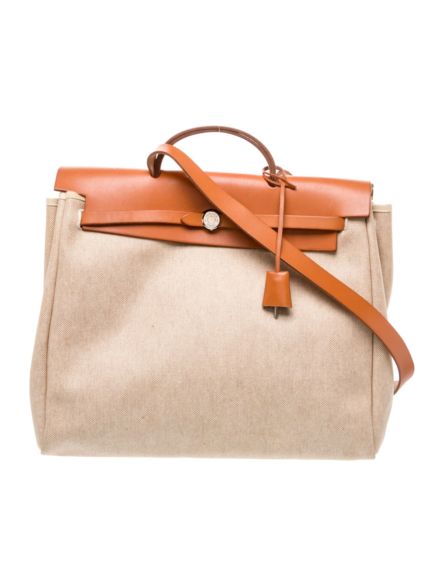 Hermès Toile & Vache Hunter Herbag 39