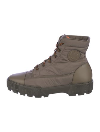 Hermès 2022 Parachute Fresh Lace-Up Boots