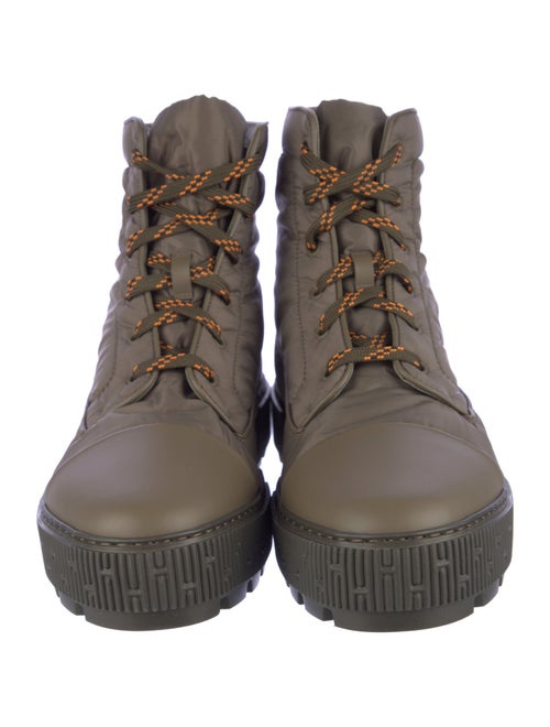 Hermès 2022 Parachute Fresh Lace-Up Boots