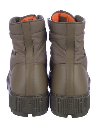 Hermès 2022 Parachute Fresh Lace-Up Boots