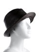 Hermès Leather Fedora Hat