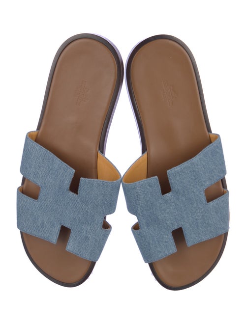 Hermès Izmir Denim Slides