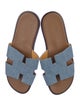 Hermès Izmir Denim Slides