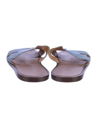 Hermès Izmir Denim Slides