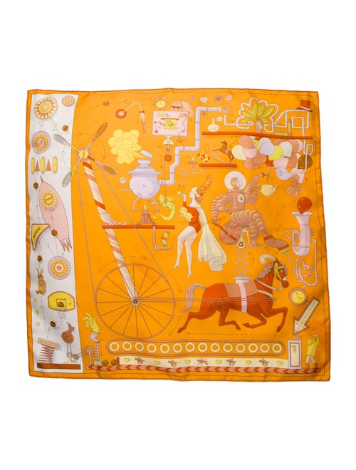 Hermès Tea for Two Silk Scarf