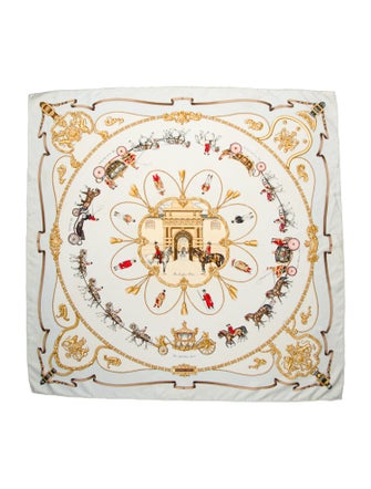 Hermès The Royal Mews Silk Scarf