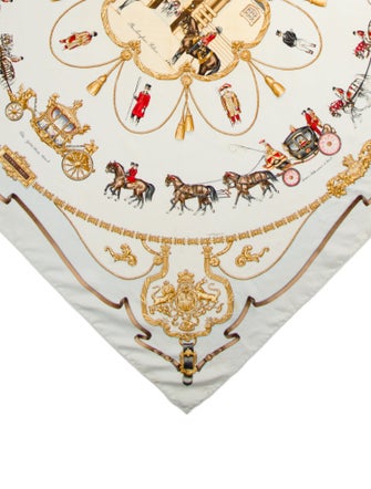 Hermès The Royal Mews Silk Scarf