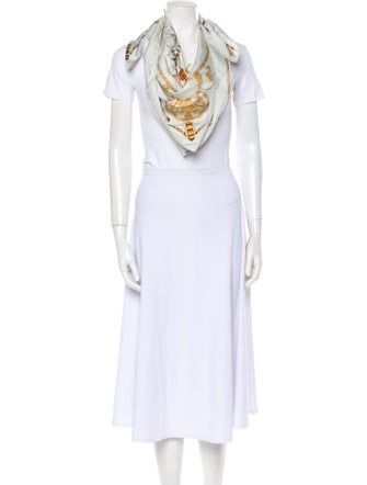 Hermès The Royal Mews Silk Scarf