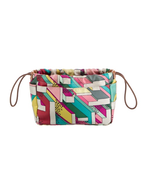 Hermès On A Summer Day Silk Fourbi 20 Pouch