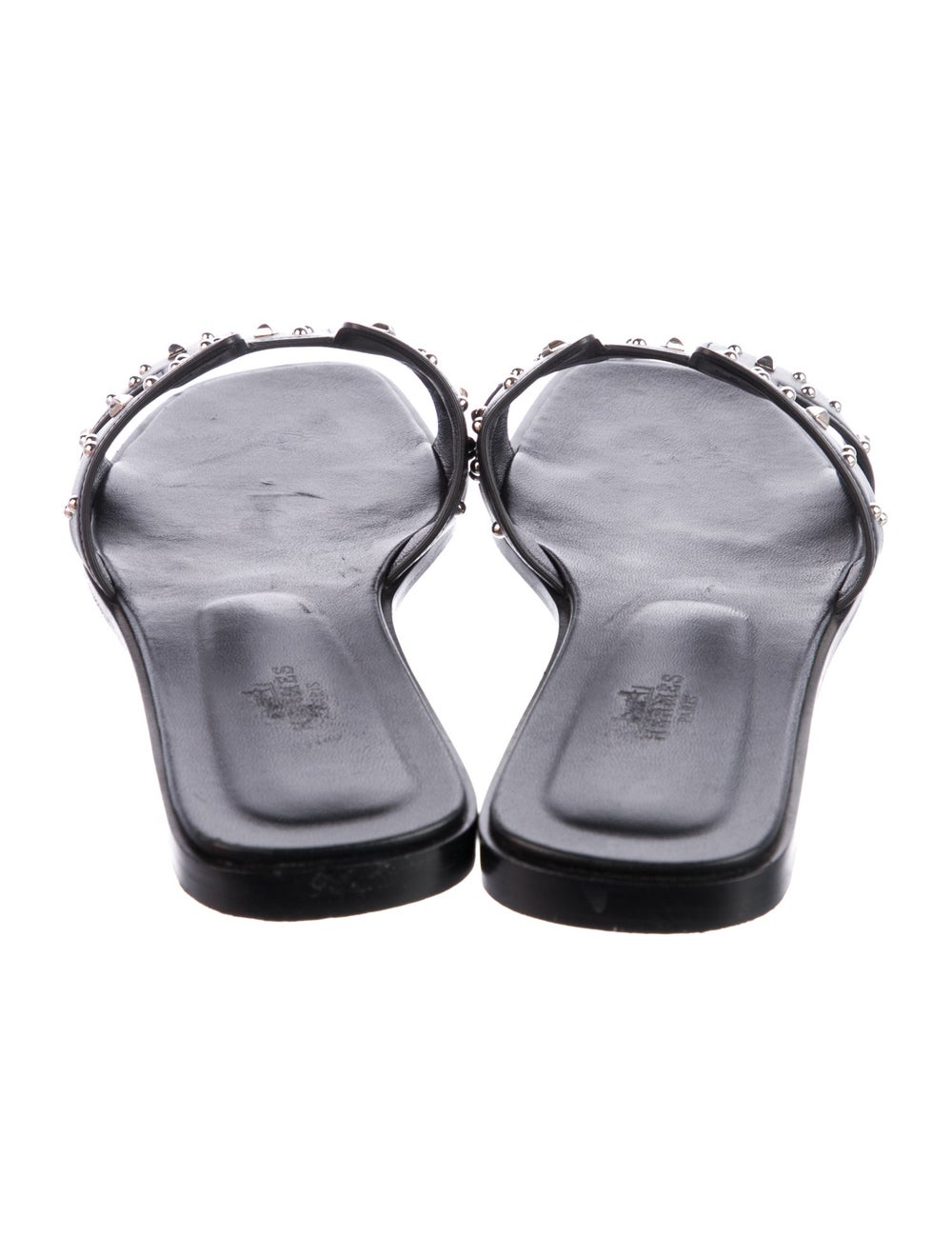 Hermès Oran Slides From the 2021 Collection Black… - image 4
