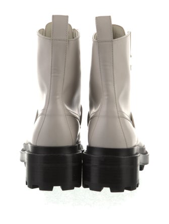 Hermès Funk Leather Combat Boots