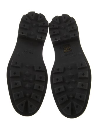 Hermès Funk Leather Combat Boots