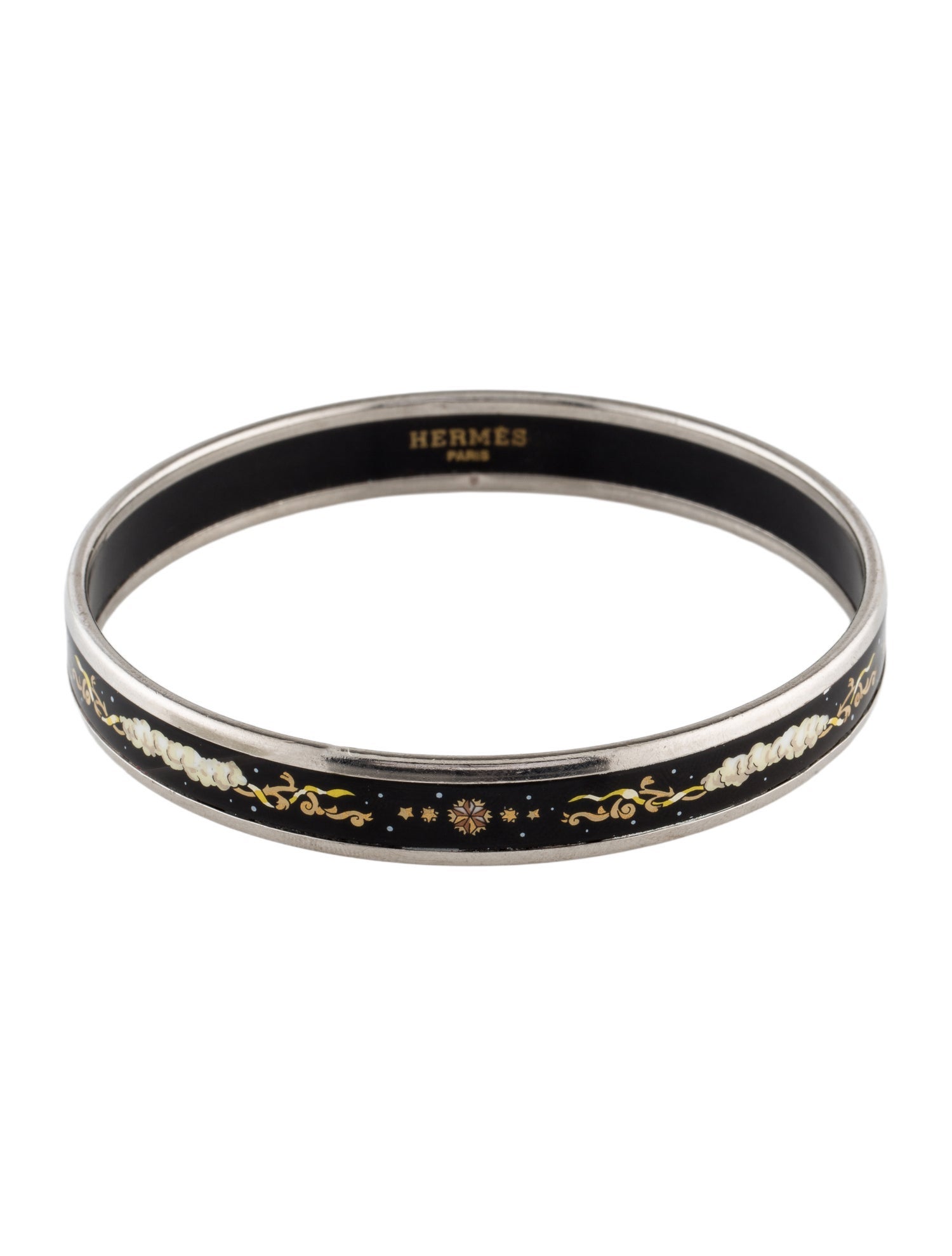 Hermès Vintage Narrow Enamel Bangle