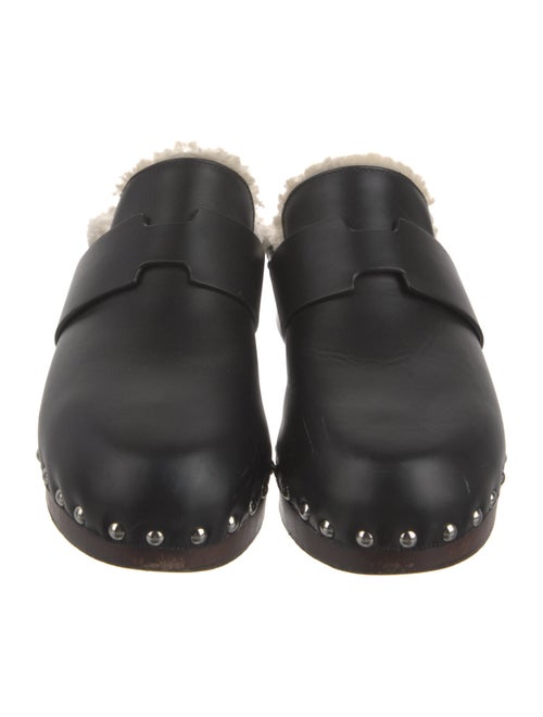 Hermès HER719772 Leather Mules