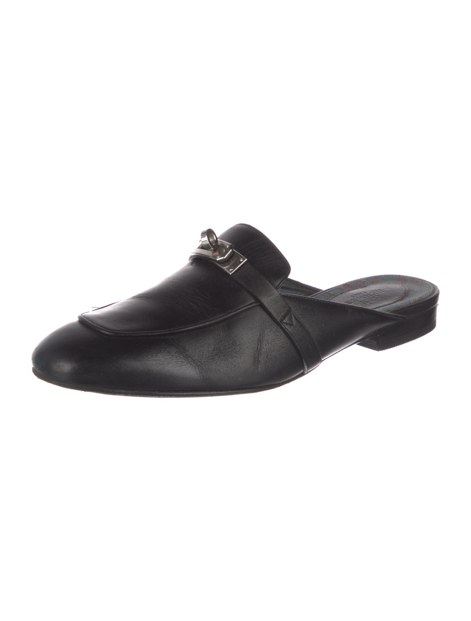 Hermès Oz Leather Mules