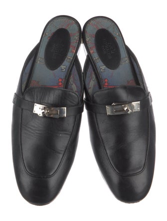 Hermès Oz Leather Mules
