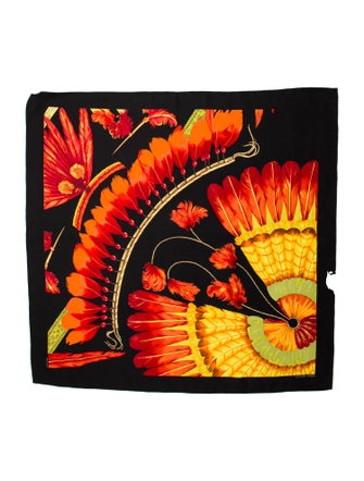 Hermès Brazil Detail Silk Scarf