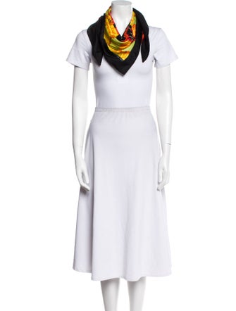 Hermès Brazil Detail Silk Scarf