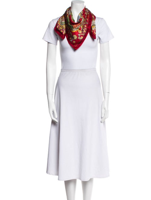 Hermès Chevaux de France Silk Scarf