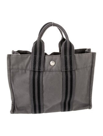 Hermès Toile Fourre-Tout PM