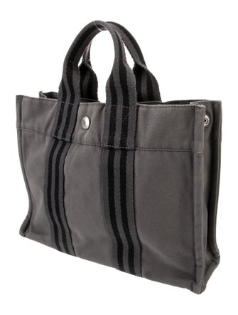 Hermès Toile Fourre-Tout PM